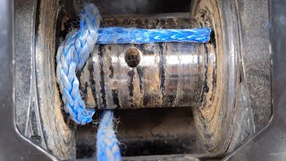 Synthetic winch line install tips CanAm XMR [upl. by Ungley808]