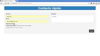 Formulario de contacto con la opción de adjuntar un archivo PHPMAILER y Gmail [upl. by Julie845]