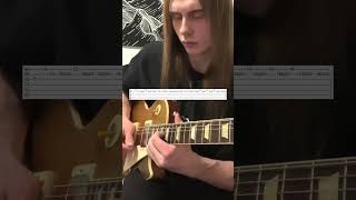 Lynyrd Skynyrd  Free Bird Guitar Solo Cover With Tabs [upl. by Ahsial]