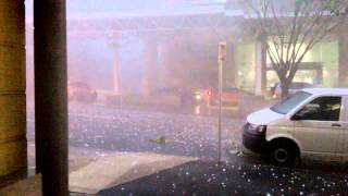 Severe Hail Storm Brisbane 271114 [upl. by Javier]