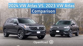 2024 VW Atlas vs 2023 VW Atlas  OpenRoad Group [upl. by Guenna]