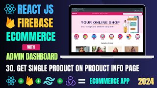 Build Ecommerce App with React And Firebase  Product Info Page  React Projects For Beginners 30 [upl. by Isabelle512]