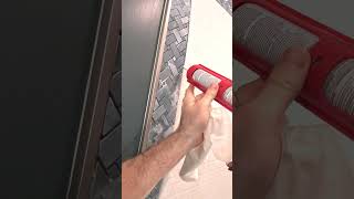 Toughest Caulking Joint in a Bathroom [upl. by Airdnazxela]