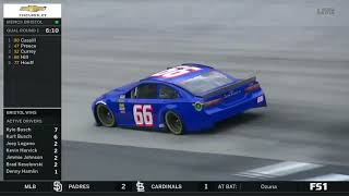 2019 Food City 500 Qualifying [upl. by Einiffit]