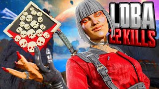 AMAZING Loba 22 KILLS and 5300 Damage Apex Legends Gameplay Season 20 [upl. by Roxie]