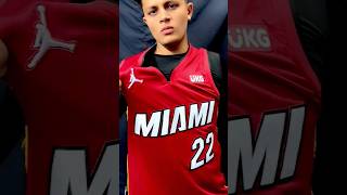 LATEST NBA MIAMI JERSEY • BUTLER 22 • ytshorts shortsvideo youtubeshorts miami nba [upl. by Atila]