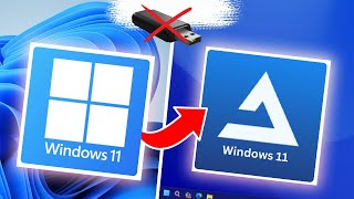 How to Install AtlasOS Windows 11✨Without USB EASY 2024 [upl. by Cott]