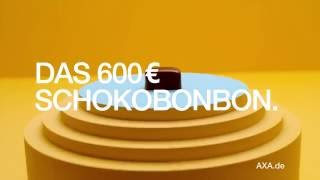 AXA Krankenversicherungen TV Spot  Das 600€ Schokobonbon [upl. by Yruy923]