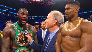 Anthony Joshua vs Deontay Wilder  quotThe 500 Million Superfightquot USA vs UK [upl. by Harmonia]