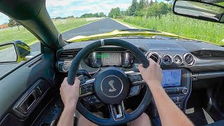 2021 Ford Mustang GT500  POV Test Drive Binaural Audio [upl. by Bigod]