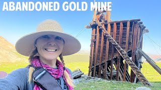 STUNNING 12000ft HIKE TO AN ABANDONED GOLD MINE  Colorado hidden gems  Solo female vanlife [upl. by Kurr51]