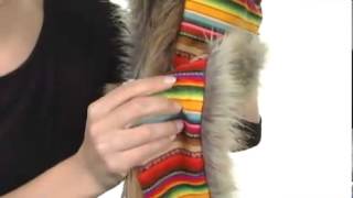 SpiritHoods Red Fox Peruvian Trapper SKU   8095050 [upl. by Yecies]