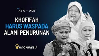 ALA ALE  Angka Khofifah Pasca Debat Anjlok Hingga 24 [upl. by Ymor989]