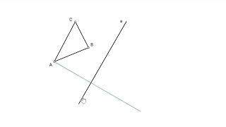 Determinar figuras por simetría central y axial Dibujo técnico fácil [upl. by Nagiam700]