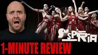 SUSPIRIA 2018  One Minute Movie Review [upl. by Alet]