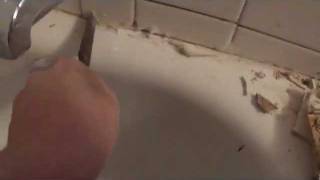 How to remove old grout the easy way [upl. by Justinian]