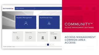 Community Software  Access Management  Common Area Access [upl. by Anelaj707]