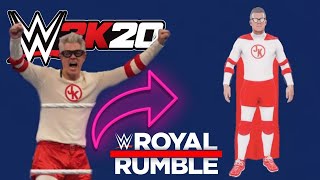 How To Create Johnny Knoxville Royal Rumbel Attire WWE 2K20 Creation [upl. by Arvind]