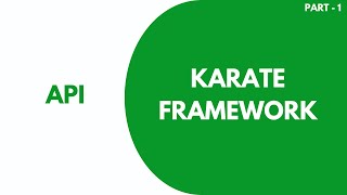 Karate Framework using API  Part 32 Basic Framework Creation JS Testing Academy API Automation [upl. by Kcirted]