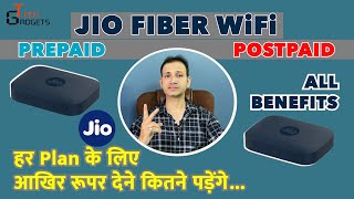 Jio Fiber  All Prepaid and Postpaid Recharge Plans with D2H Box  Best Jio Wifi Plan with OTT Apps [upl. by Aelem]