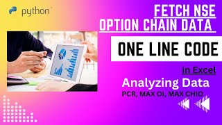 Fetch NSE Option Chain Data with a simple oneliner code [upl. by Drewett]