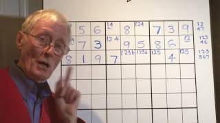 Sudoku Tutorial 23 Hidden Matching pairs and other techniques [upl. by Aicak]