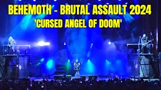 BEHEMOTH  Cursed Angel of Doom Live 2024 at Brutal Assault Festival [upl. by Yvel]