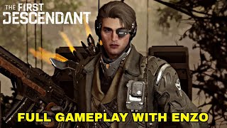 The First Descendant  Full Gameplay With Enzo Support Abilities [upl. by Pitchford]