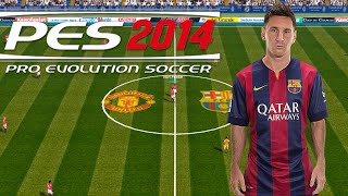 PES 2014 PPSSPP FULL LICENSE PS4 CAMERA REALISTIC GRAPHIC  NOSTALGIA [upl. by Rehotsirk]