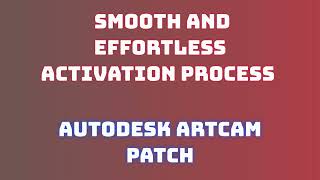 Download amp Install Autodesk ArtCAM Complete Tutorial [upl. by Koziara]