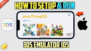 3DS Emulator for iOS  emuThreeDS Setup amp Gameplay [upl. by Tebzil]