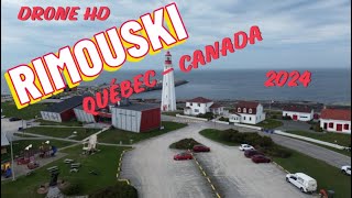 Fly By Drone Rimouski Québec Canada 2024 [upl. by Nightingale]