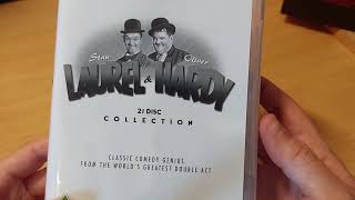 Laurel and Hardy 21 Disc Collection physicalmedia [upl. by Sainana]