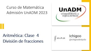 Convocatoria UnADM 2023 Aritmética Clase 4 [upl. by Hgielrahc]