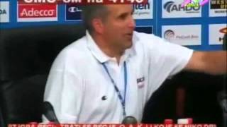 Zeljko Obradovic  Posle poraza of Francuske  SKRACENO [upl. by Ardeahp408]