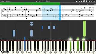 Scream Hegemone x Agdistis Theme  Final Fantasy XIV  Piano tutorial and cover Sheets  MIDI [upl. by Piers]