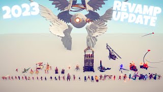 EVERY HIDDEN UNITS SHOWCASE  REVAMP UPDATE 2023  Totally Accurate Battle Simulator TABS [upl. by Sandra486]