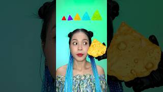 Giant Color Doritos Chips ASMR Mukbang 🥵 [upl. by Sukram]