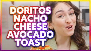 Doritos Nacho Cheese Avocado Toast [upl. by Ylehsa]