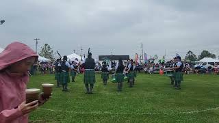 Capital District Scottish Games 2024  Bergen Irish Pipe Band [upl. by Elihu]