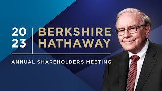 Warren Buffett and Charlie Munger join the 2023 Berkshire Hathaway annual meeting — 5623 [upl. by Esnofla]