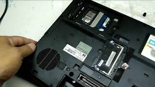 How to replace fan processor Hp compaq 6910p laptop [upl. by Lambrecht748]