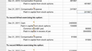 Accounting for Stock Options [upl. by Nona658]