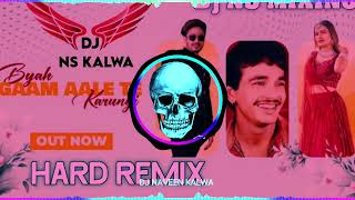 Byah Gam Ale T Krungi remix HR hit ragni song  Diler Kheriya Rajendra kherkiya remix song 2024 [upl. by Orbadiah]