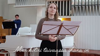 Mun kotini taivaassa ihana on  Hannah Tokola amp MMMtrio [upl. by Bonucci]