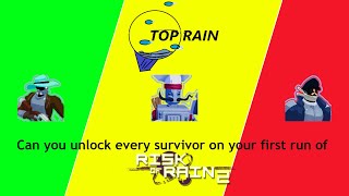 Risk of Rain 2 Can you unlock every survivor on your first run [upl. by Standice164]