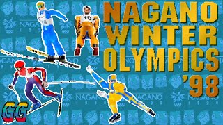 PS1 Nagano Winter Olympics 98 1997  No Commentary [upl. by Nylarac544]