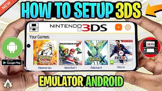 NEW 🔥 HOW TO SETUP 3DS EMULATOR FOR ANDROID IN 2025  LIME3DS  BEST SETTINGS amp GAMEPLAY [upl. by Htaek]