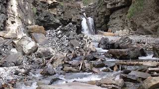 Tershishner Falls Bighorn Backcountry Alberta Canada [upl. by Citarella848]