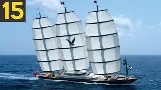 TOP 15 INCREDIBLE Sailing Ships that Look Beautiful [upl. by Ainaznat]